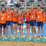 Nederlandse beachkorfballers behalen zilver op de World Games